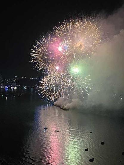 Taylandda renkli görüntüler: Pattaya Havai Fişek Festivali