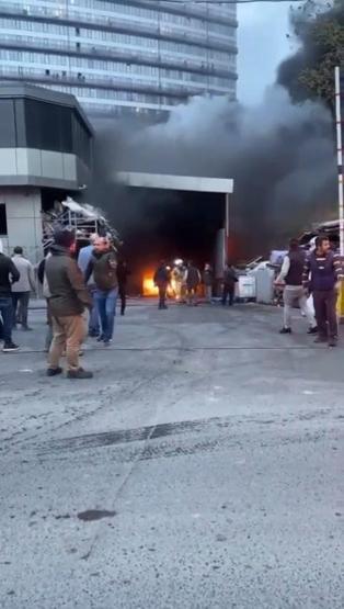 Son dakika haberi: Esenyurtta sanayi sitesinde yangın