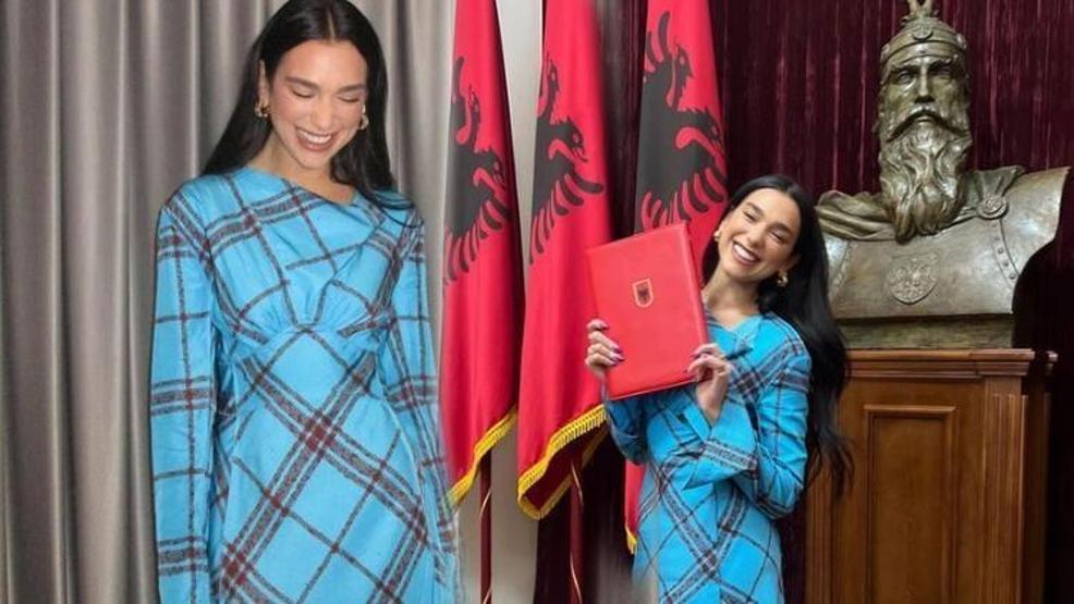 Dua Lipa, Arnavutluk vatandaşlığı aldı