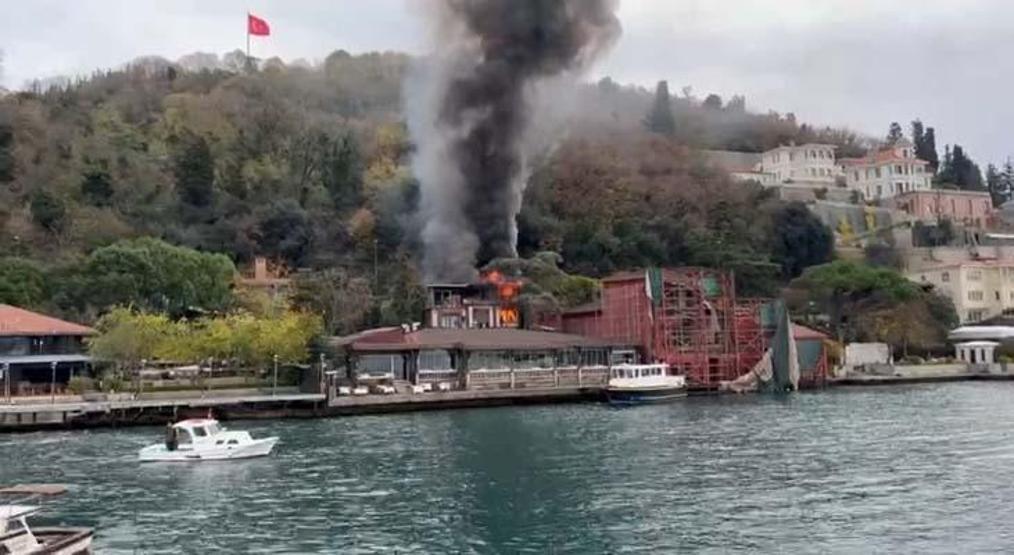 SON DAKİKA: Beykozda bir iş yerinde yangın çıktı