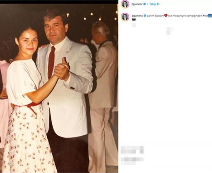 Zeyno Günenç takipçilerini yıllar öncesine götürdü