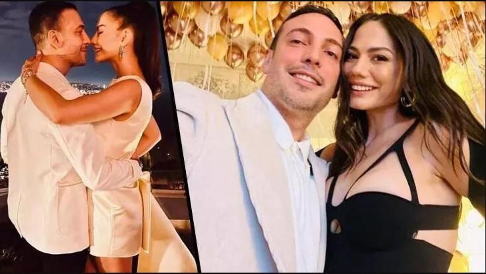Oğuzhan Koçtan Demet Özdemire çiçek sürprizi