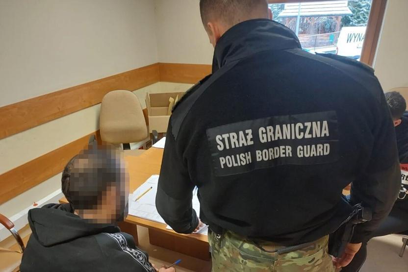 Polonyada 23 kaçak göçmen yakalandı