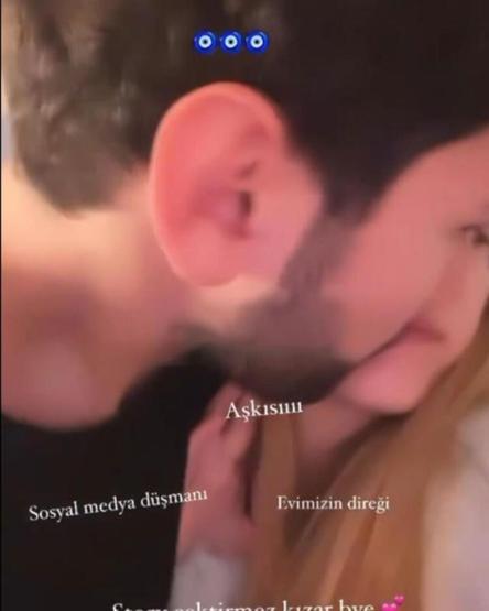 Eda Eceden romantik paylaşım