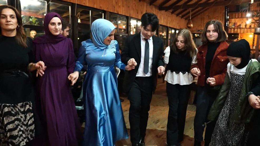 Rizeye Güney Koreden damat
