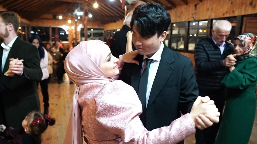 Rizeye Güney Koreden damat