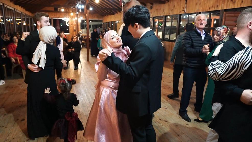 Rizeye Güney Koreden damat