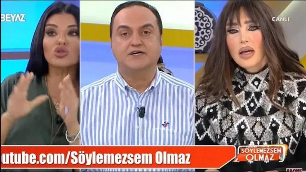Seren Serengilin canlı yayında çenesi kilitlendi