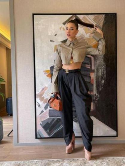 Demet Özdemir’in 150 bin TLlik kombini olay oldu
