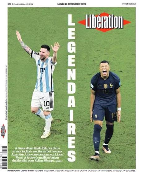 Messi ve Arjantinin Dünya Kupası zaferi manşetlerde
