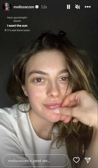Melis Sezen makyajsız pozlarıyla ortalığı kasıp kavurdu