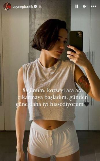 Zeynep Bastık sağlık durumu hakkında bilgi verdi