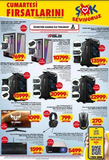 ŞOK 30 Aralık - 3 Ocak aktüel ürünler kataloğu Bu hafta ŞOK markette neler var
