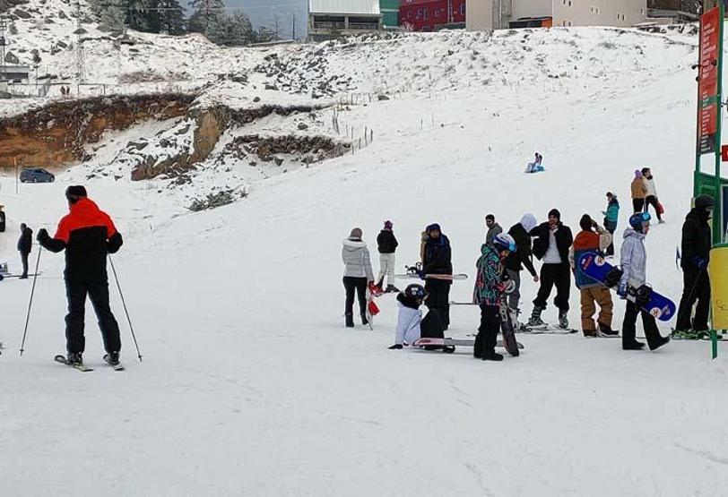 Kartalkayada kar kalınlığı, 1 metreyi geçti
