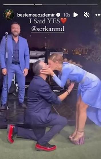 Serkan Mehmet Durdudan Bestemsu Özdemire yılbaşında sürpriz teklif