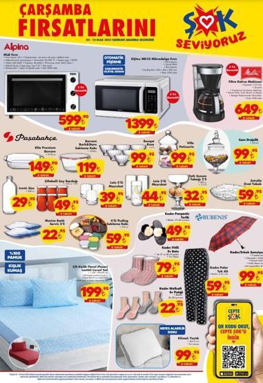 ŞOK 4-10 Ocak aktüel ürünler kataloğu Bu hafta ŞOK markette neler var