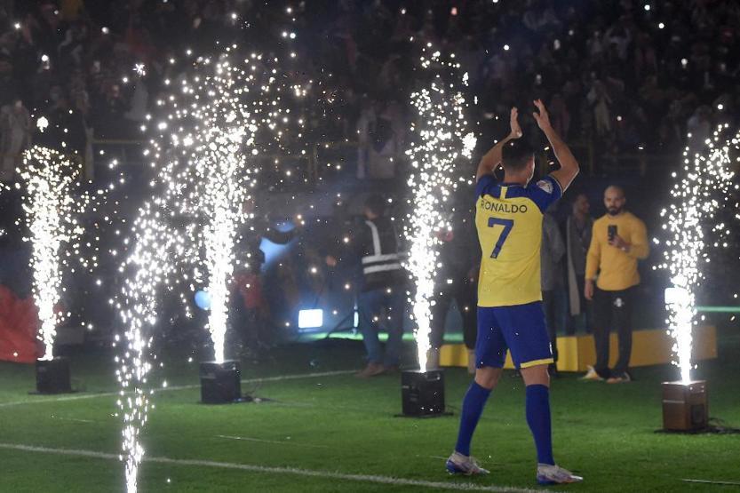Cristiano Ronaldoya Suudi Arabistanda coşkulu karşılama