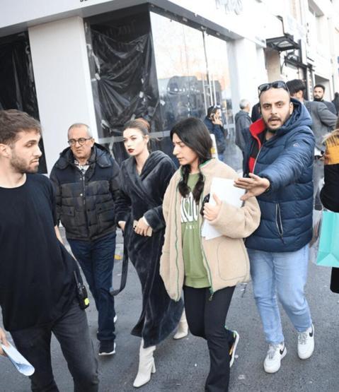 Afra Saraçoğlunun gergin anları