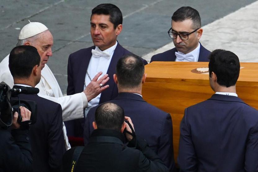 Eski Papa 16. Benedictus için Vatikanda cenaze töreni düzenlendi