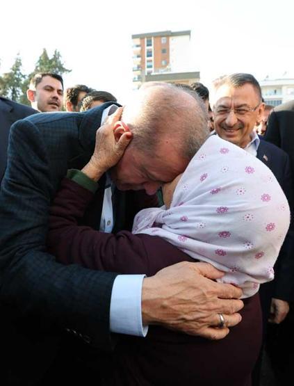 Erdoğan, selzede Zülfiye nineyi ziyaret etti... Zülfiye Ceylan: “Sevinçle ve mutlulukla ağırladım”