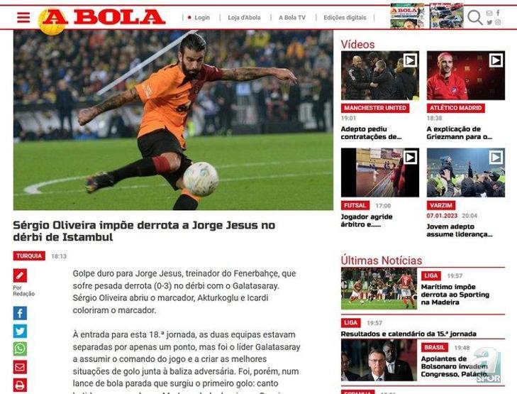 Dış basında Fenerbahçe-Galatasaray manşetleri