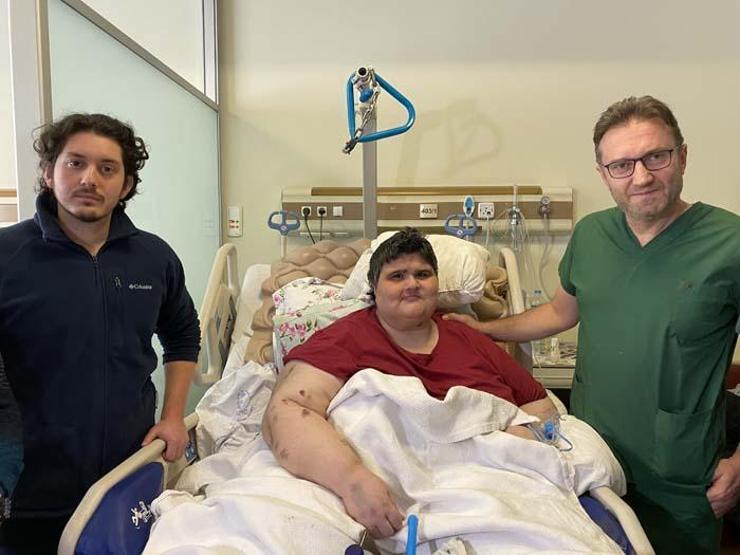 Zayıflamak için internetten ilaç aldı, 350 kiloyu aştı: Ben yandım kimse yanmasın