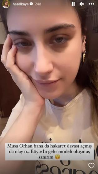 Hazal Kaya ifade verdi
