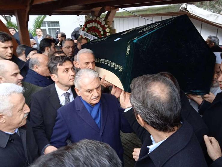 Binali Yıldırımın acı günü: Eniştesi son yolculuğuna uğurlandı