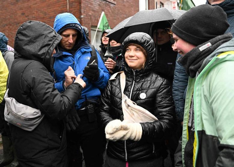 Greta Thunberg Almanyada gözaltına alındı