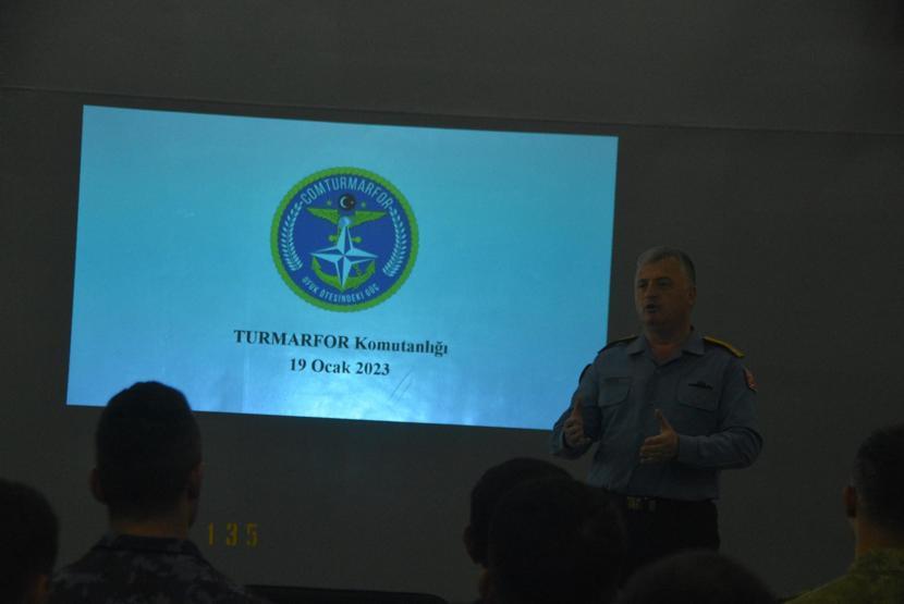 TURMAFORun faaliyetleri anlatıldı: NATOda TCG Sancaktar rüzgarı