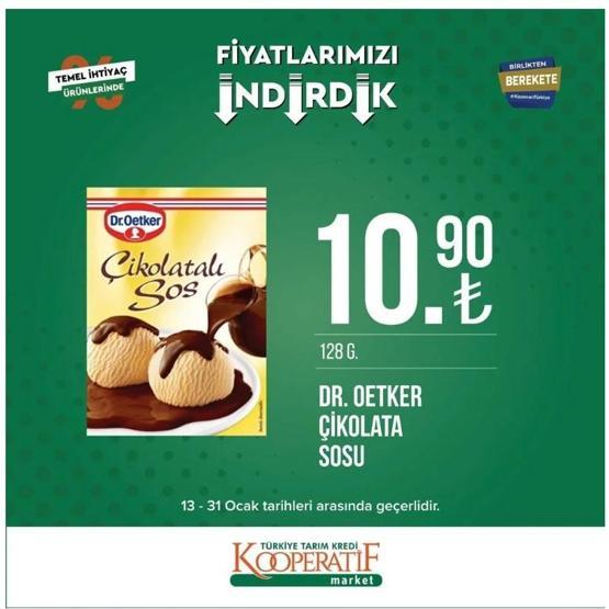 Tarım Kredi Kooperatifi 30-31 Ocak 2023 indirimli ürünler kataloğu