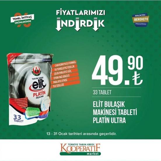Tarım Kredi Kooperatifi 30-31 Ocak 2023 indirimli ürünler kataloğu