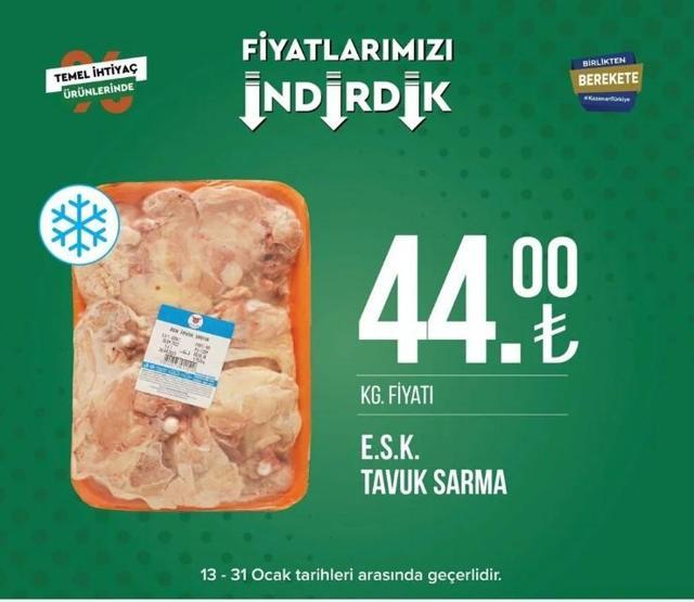 Tarım Kredi Kooperatifi 30-31 Ocak 2023 indirimli ürünler kataloğu