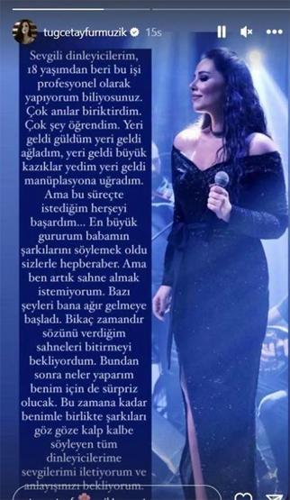 Tuğçe Tayfurdan Ferdi Tayfur açıklaması Kırgınlıklarım var, travma yaşadım