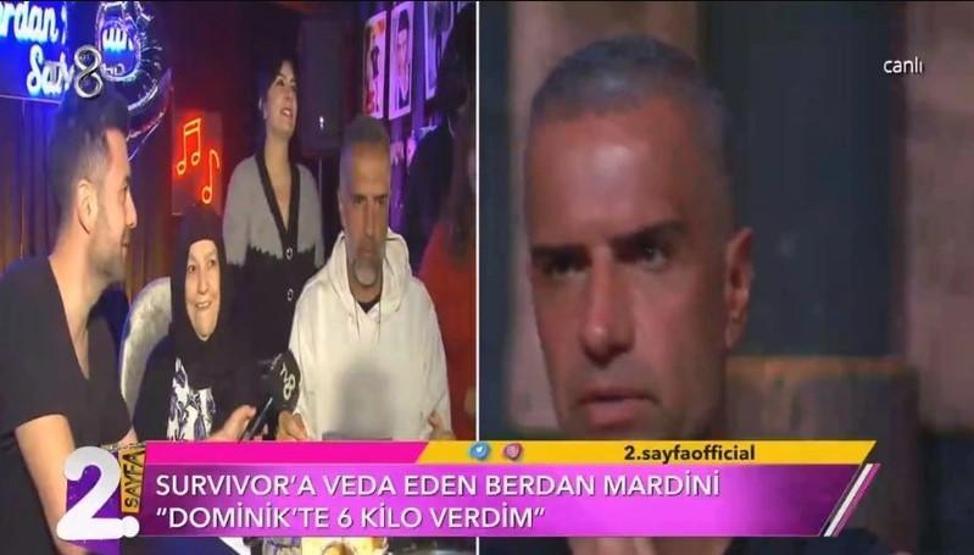 Berdan Mardiniden Survivor açıklaması