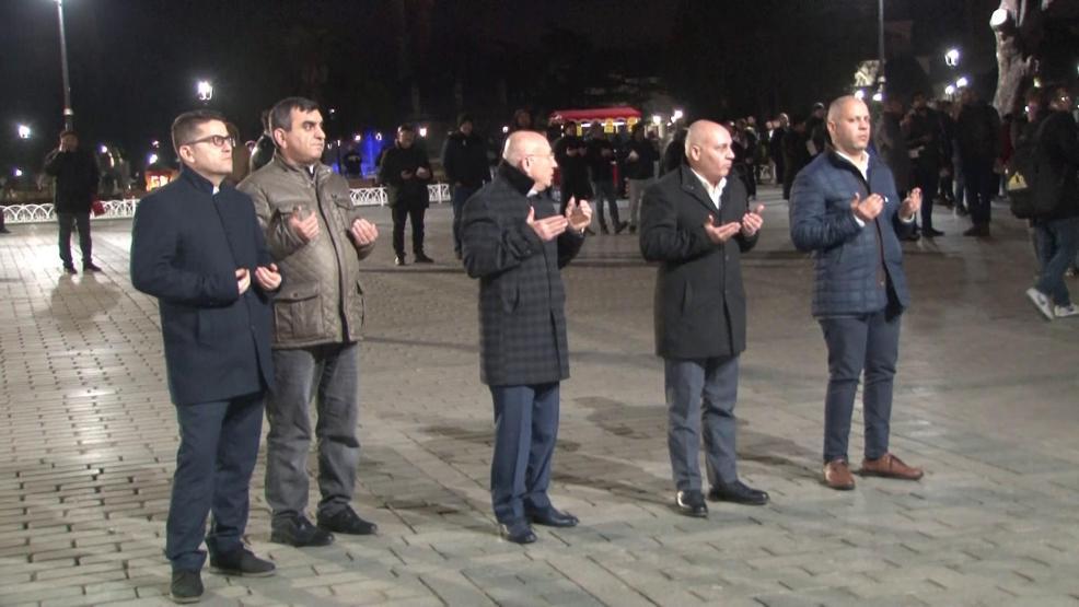 Regaip Kandilinde vatandaşlar Ayasofya Camiine akın etti