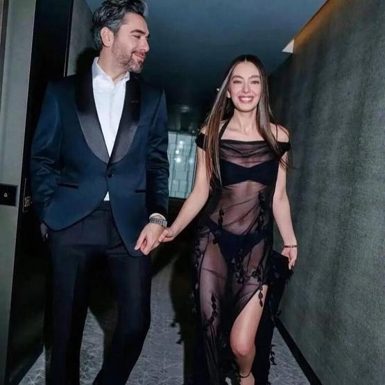 Neslihan Atagülün transparan elbisesi olay yarattı