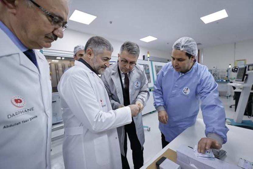 Bakan Nebatiden Darphane ziyareti