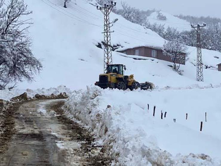 Şırnak’ta kar esareti devam ediyor