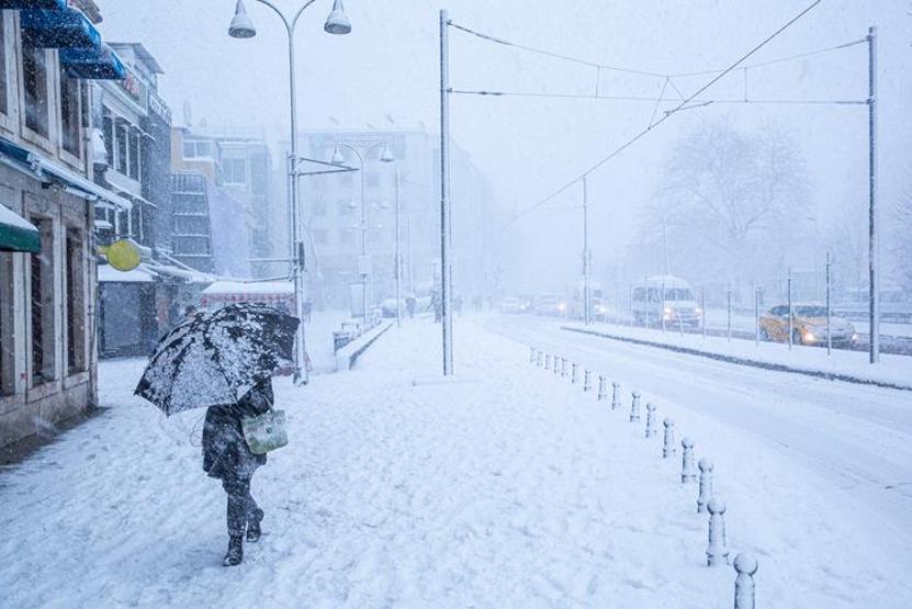 Kar geliyor İstanbul için turuncu alarm...