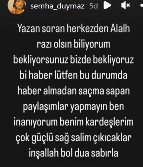 Sosyal medya fenomeni Taha Duymaz, ailesiyle birlikte enkaz altında kaldı
