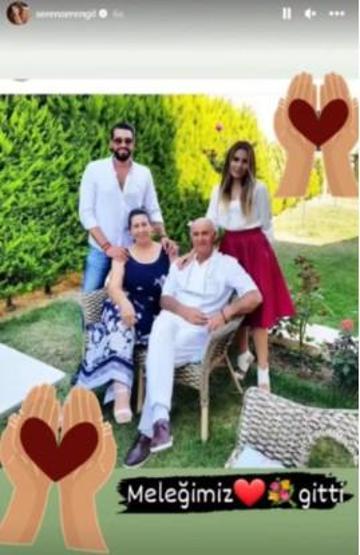 Seren Serengilin sevgilisi Mustafa Tohmanın annesi hayatını kaybetti