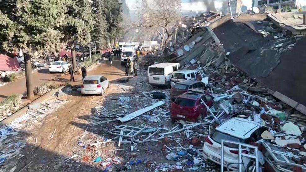 SON DAKİKA: Depremin vurduğu Kahramanmaraşta kahreden görüntüler