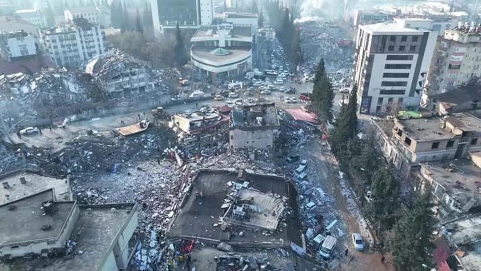 SON DAKİKA: Depremin vurduğu Kahramanmaraşta kahreden görüntüler