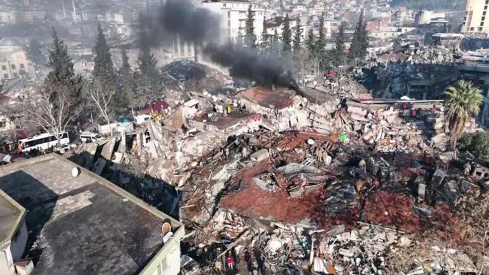 SON DAKİKA: Depremin vurduğu Kahramanmaraşta kahreden görüntüler