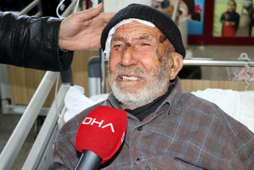 Depremzedeler koridorda tedavi ediliyor