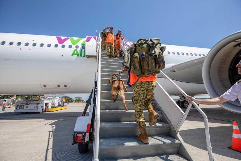 El Salvador’dan Türkiye’ye 100ü aşkın arama kurtarma personeli gönderildi
