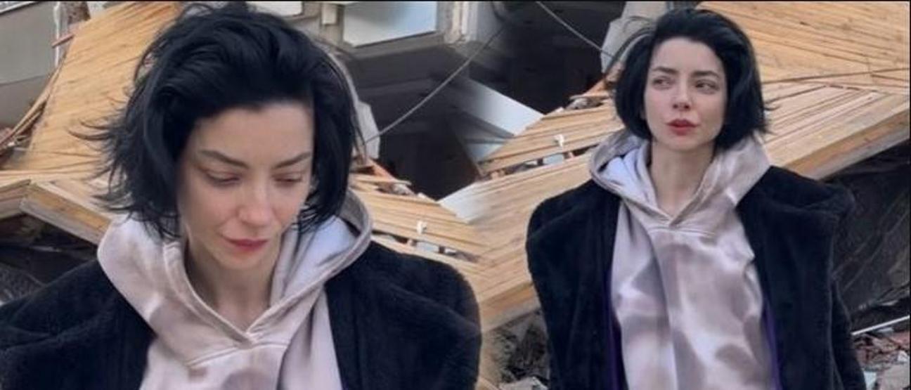 Merve Boluğur soluğu Hatayda aldı Arkadaşı enkaz altında