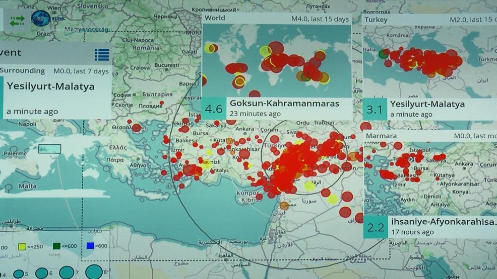 Deprem bölgesinde 7-8 metreye varan kaymalar gözlemlendi