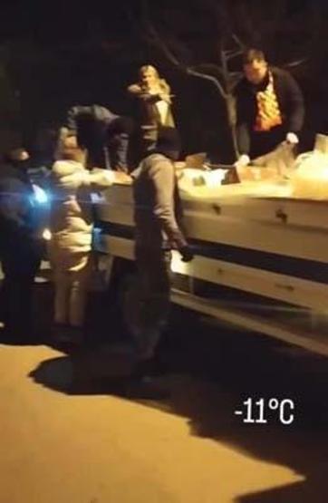 Yardım meleği, deprem dönüşü kazada can verdi